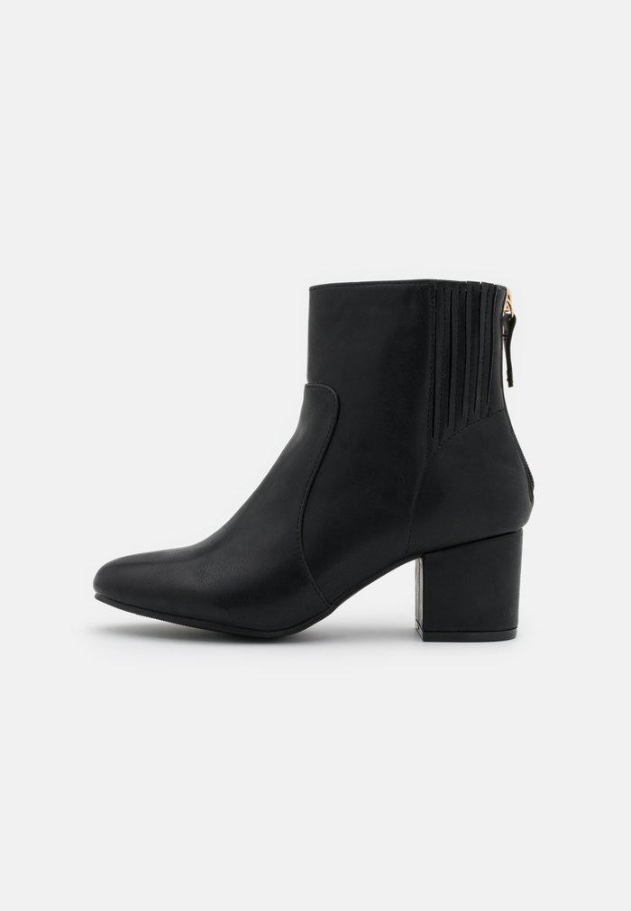 Bottines Anna Field Classiche Block heel Zip UP Noir Femme | FOW-1737254